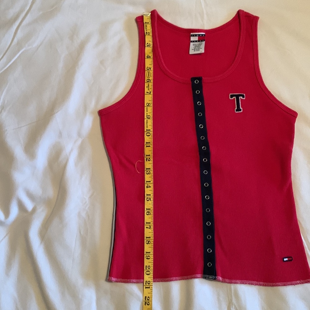 Tommy Hilfiger Ribbed Tank Top • Size Large - Picture 7 of 10